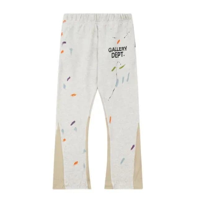 Paint Splatter Sweatpants Gallery Dept. Logo Print