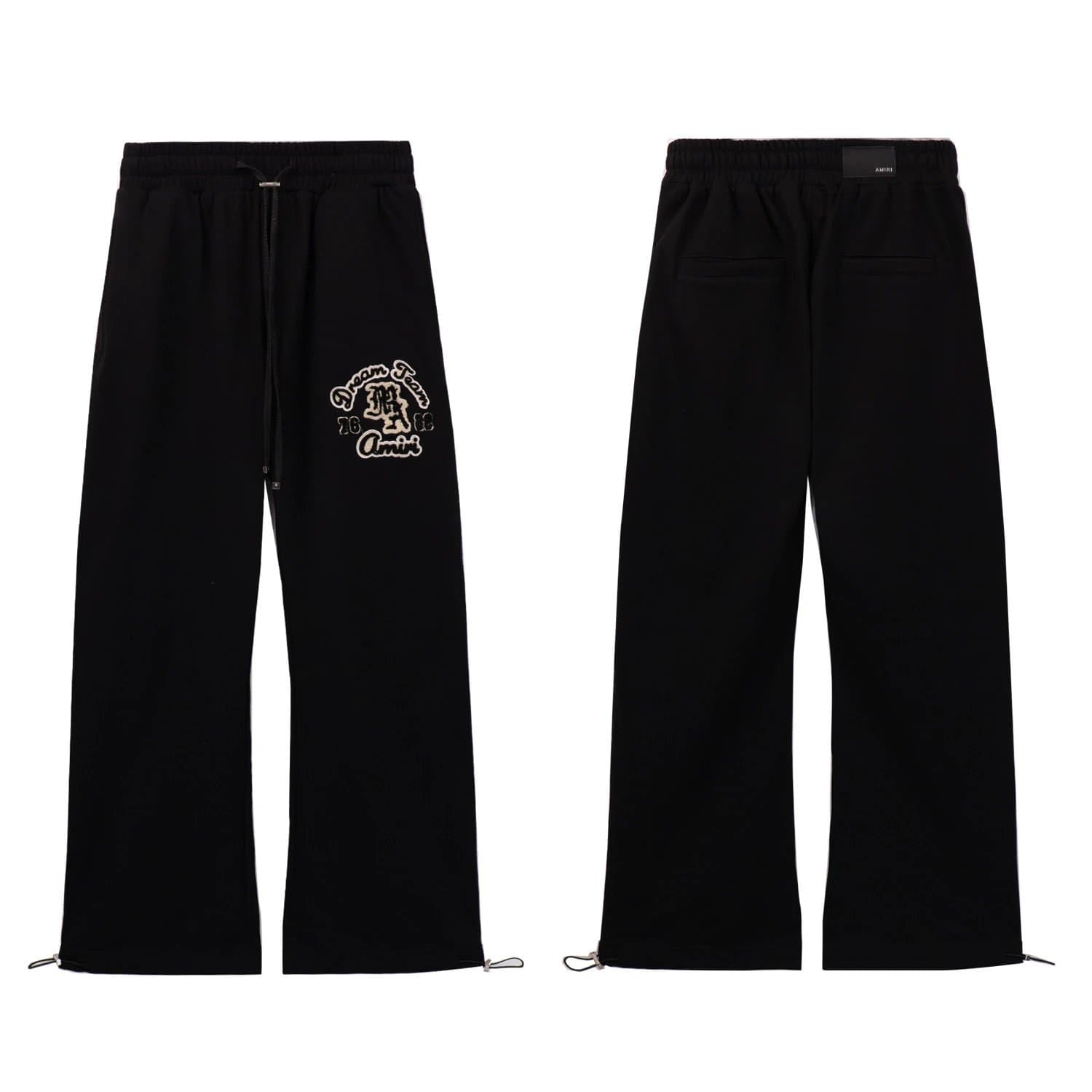 Amiri Logo Joggers Dripping Paint — 37