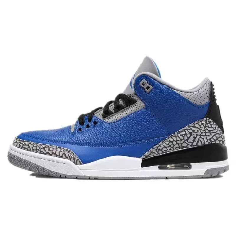 Air Jordan 3 True Red — aj3-蓝水泥
