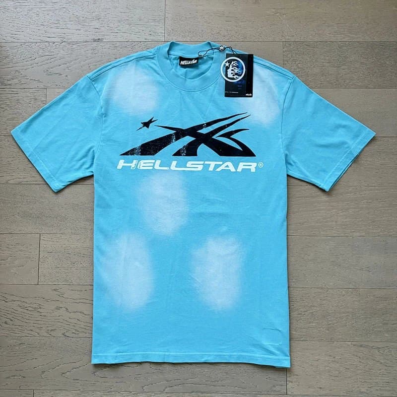 Hellstar Graphic Tee Acid Wash Logo — 52