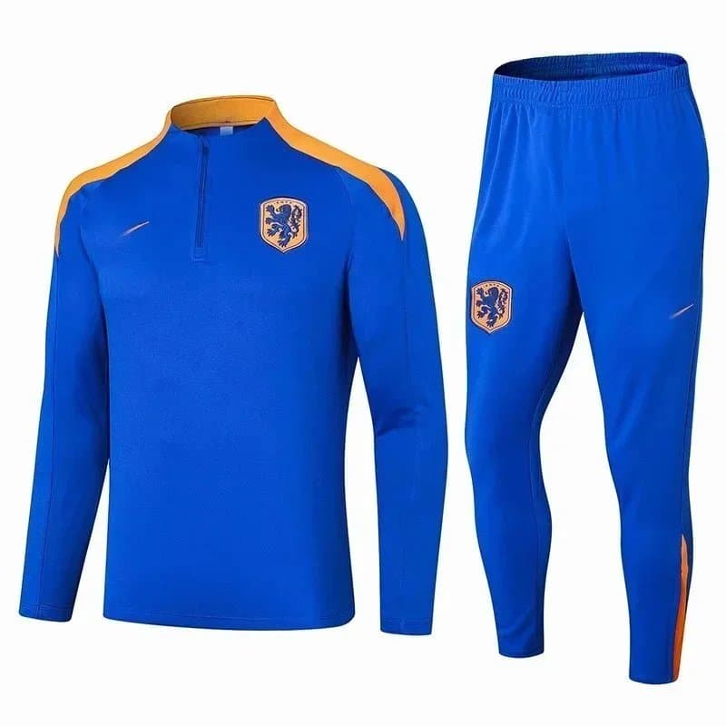 Nike Netherlands Training Set Orange/Blue — 5