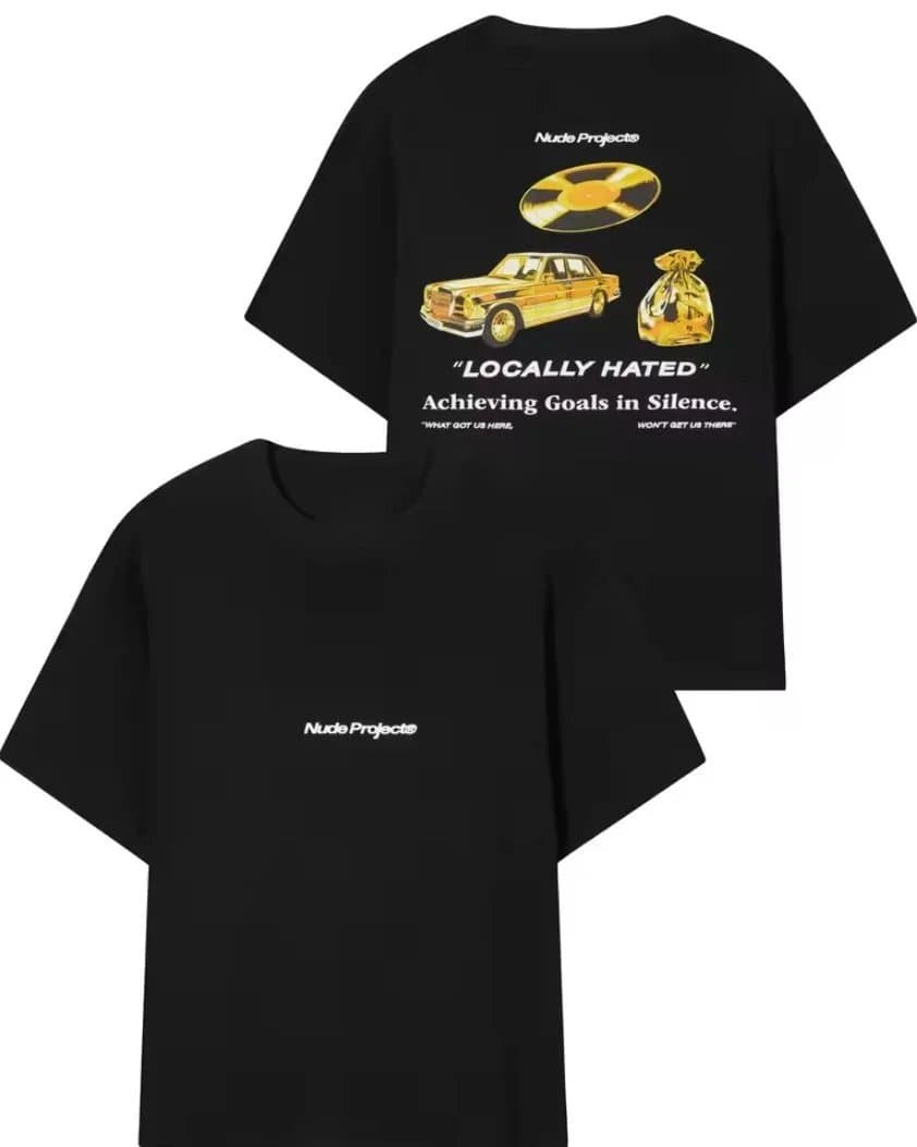 Broken Planet Graphic Tee Swan Print — F