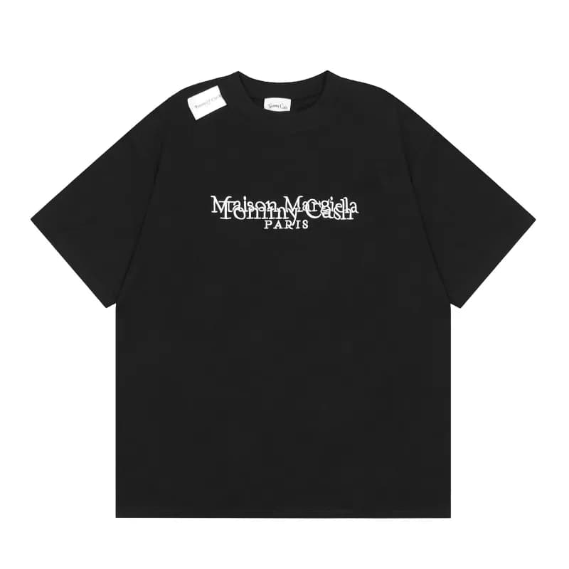 Comme des Garçons T-Shirt Four Stitches — 黑色09