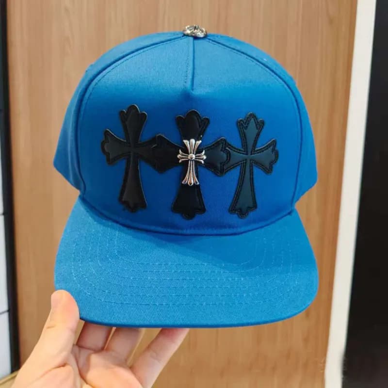 Chrome Hearts Snapback Cap Triple Cross