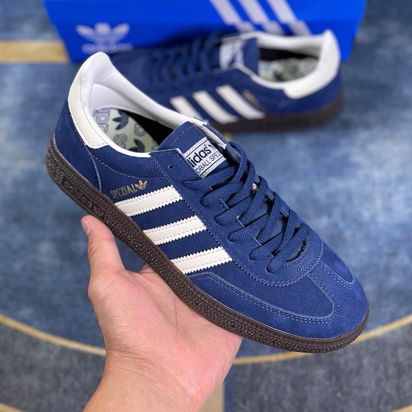 Adidas Samba Navy White