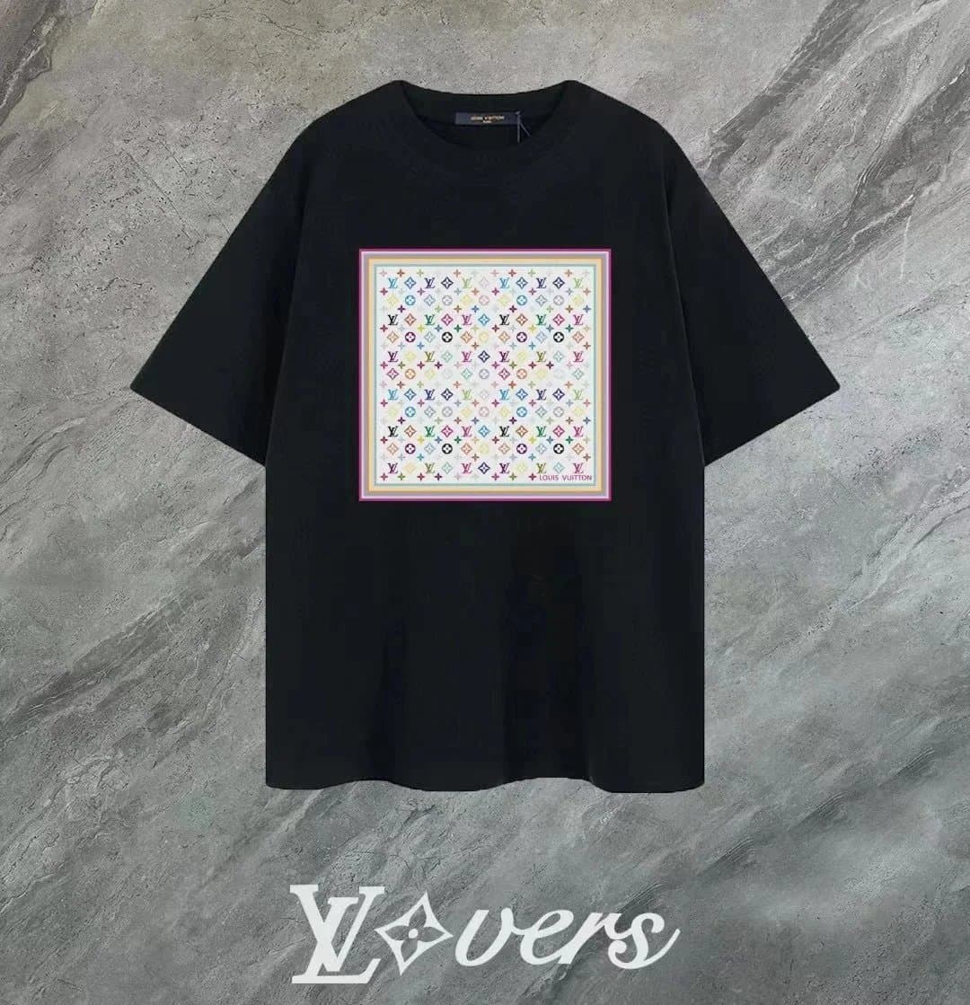 Louis Vuitton T-Shirt Multicolor Logo — 27
