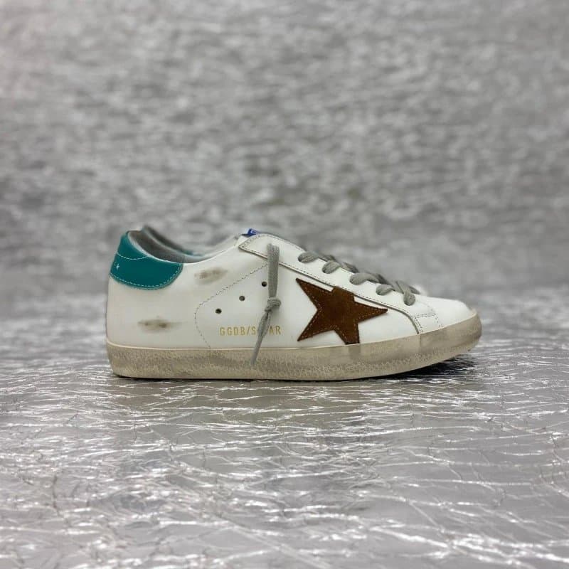 Golden Goose Superstar Distressed White — 26【定制配色！非质量问题不可退换！】