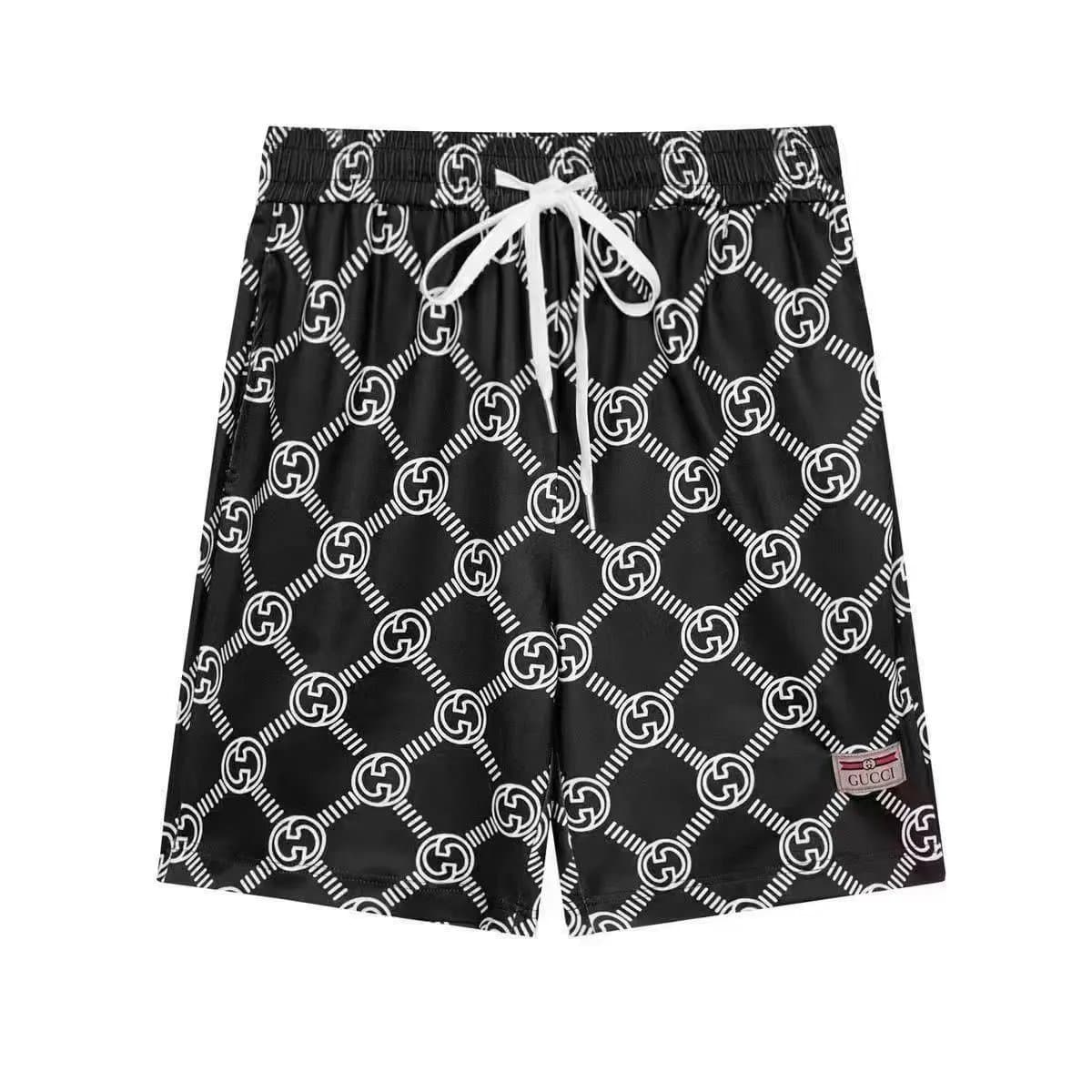 Burberry Monogram Shorts Icon Stripe Panel — 【High quality】--29