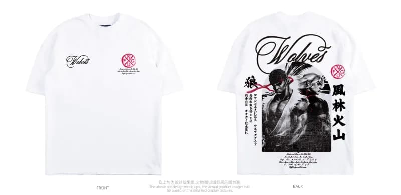 Graphic T-Shirt Wolfeyes x Street Fighter