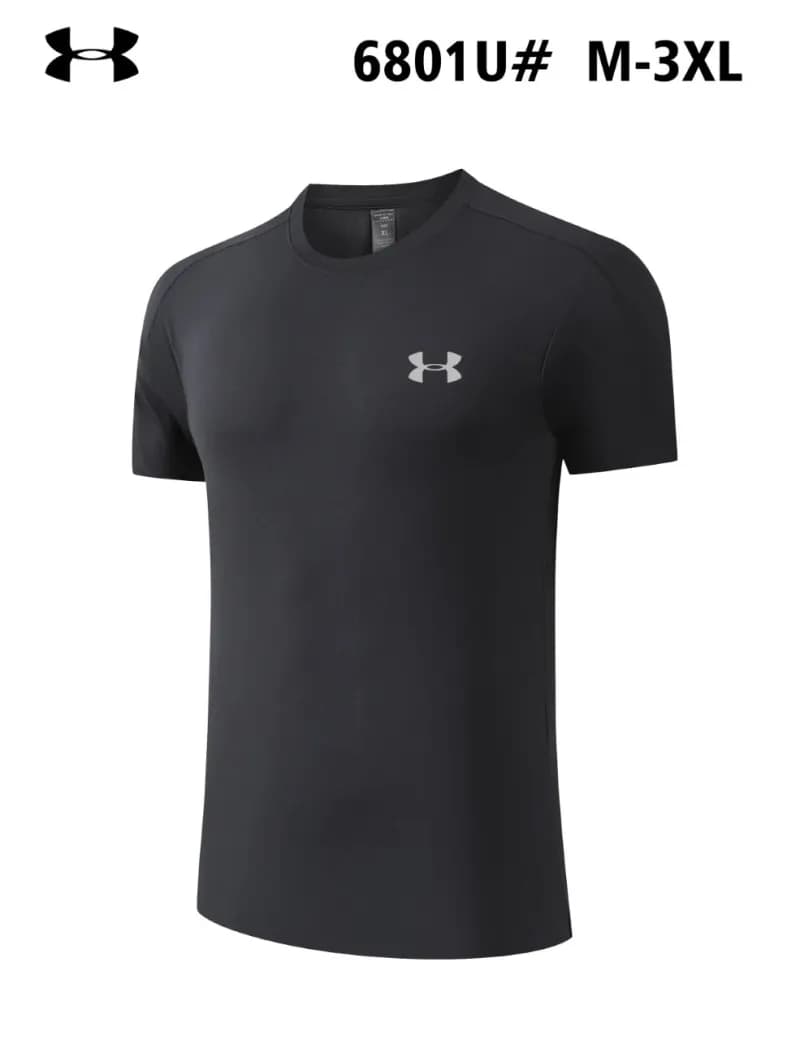 Under Armour HeatGear T-Shirt Solid Black