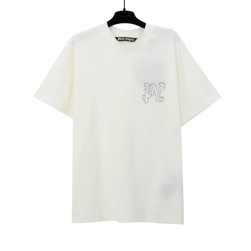 Palm Angels Logo Patch T-Shirt White — 2281 白色