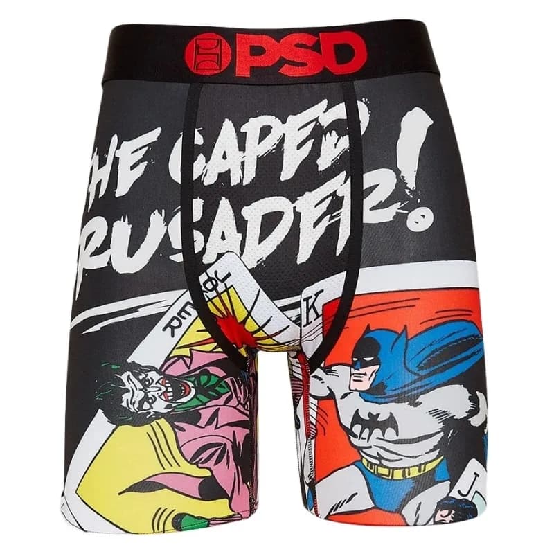 Represent × Marvel Boxer Briefs Batman vs Joker Comic Print