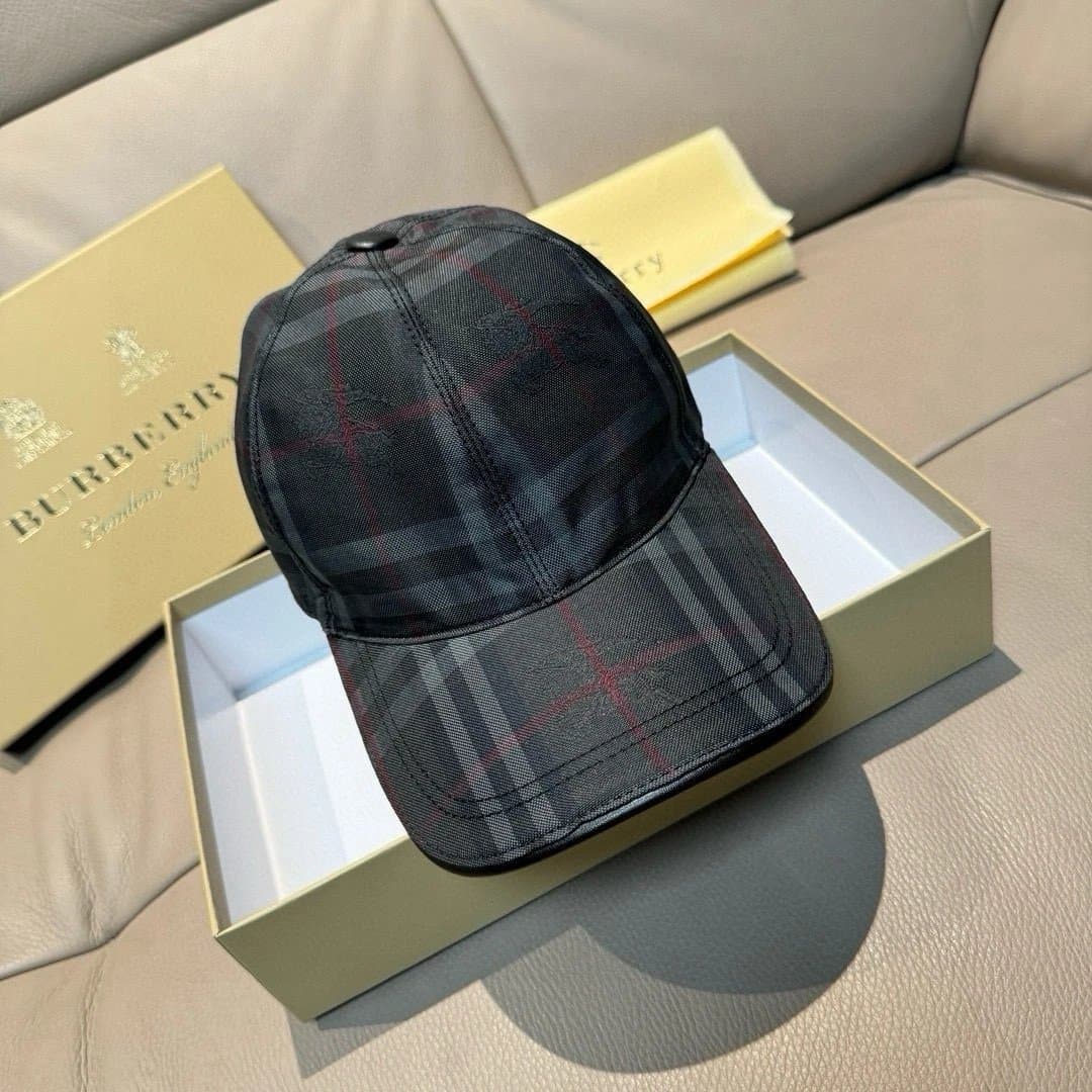 Burberry Baseball Cap Checkered