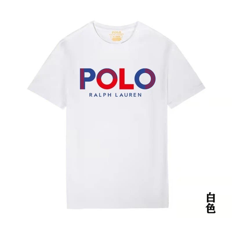 Polo Ralph Lauren Polo Denim Tee White Logo — 28