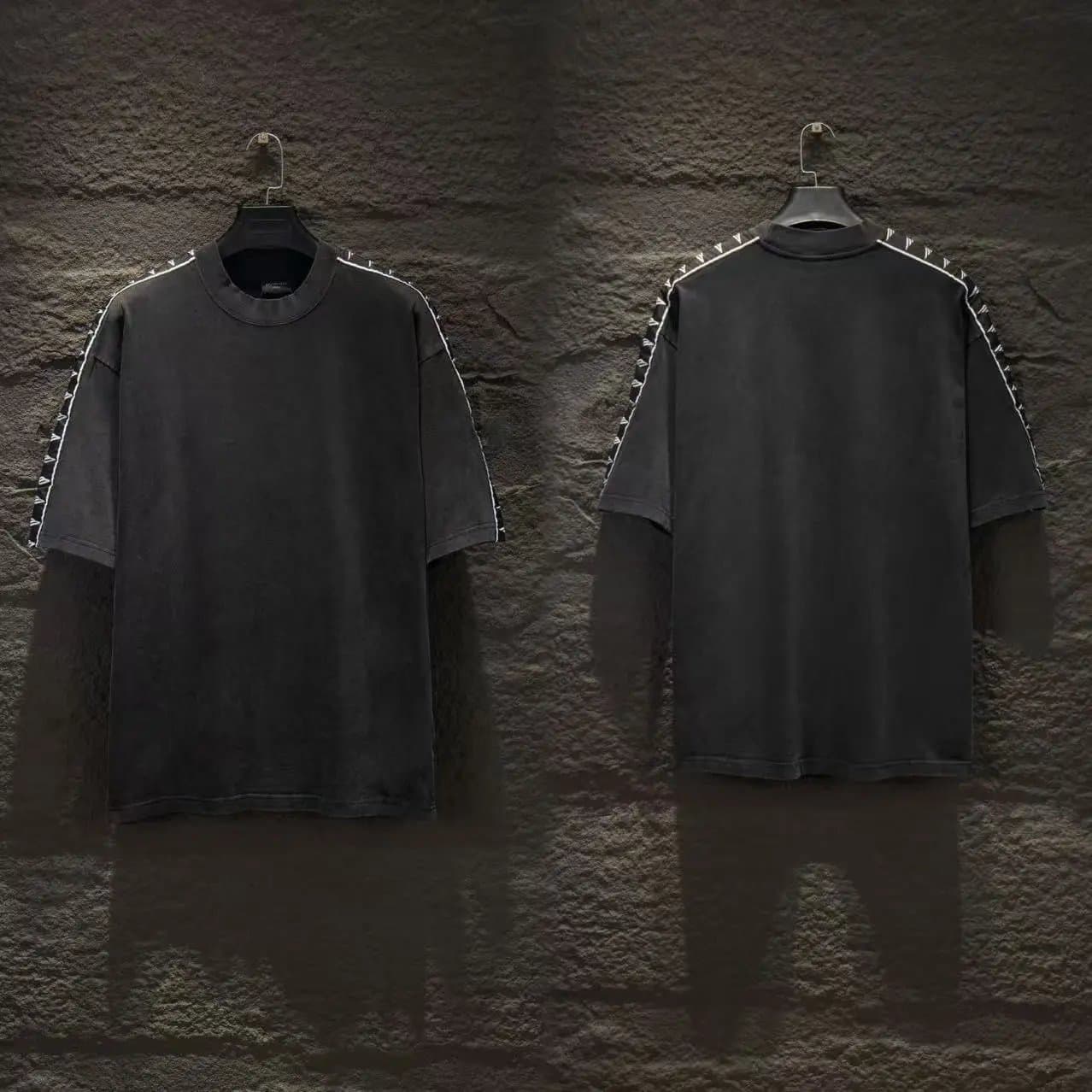 Balenciaga Logo T-Shirt Oversized Script — 66
