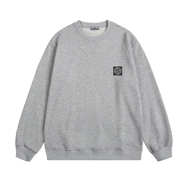 Stone Island Crewneck Sweatshirt Compass Patch — 12