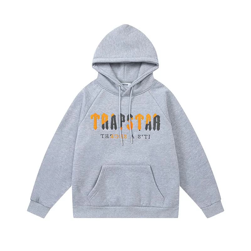 Corteiz Hoodie Shooters Graphic — 8820灰色卫衣
