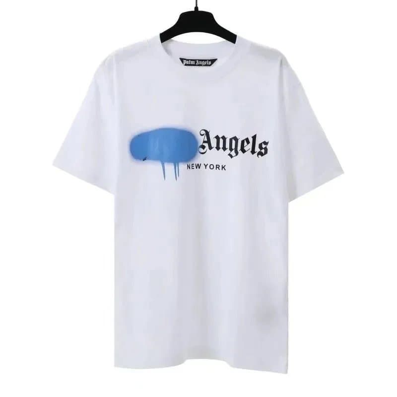Palm Angels Teddy Bear Graphic Tee Brown Bear Print — 35