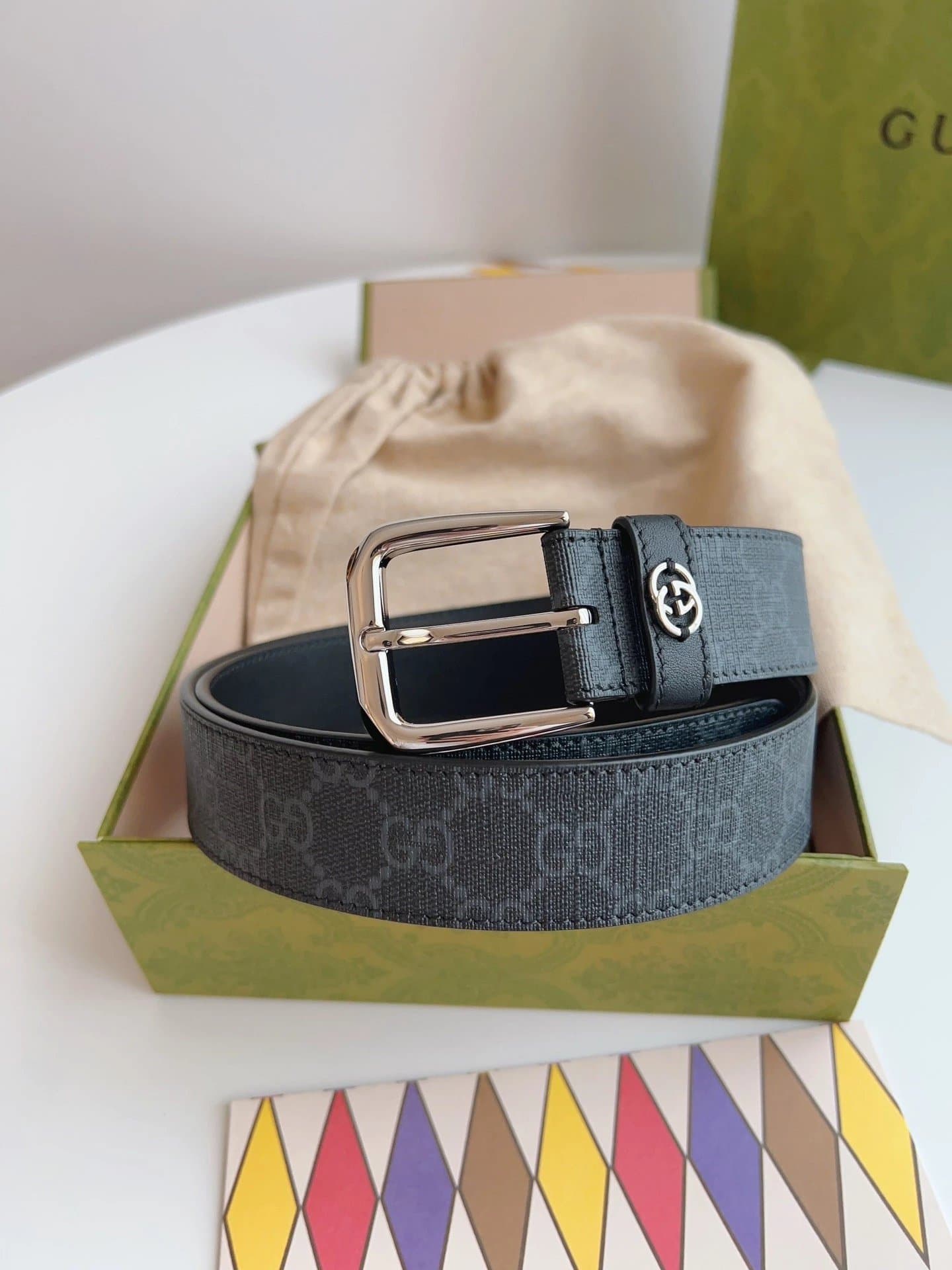 Gucci GG Marmont Belt Monogram Canvas