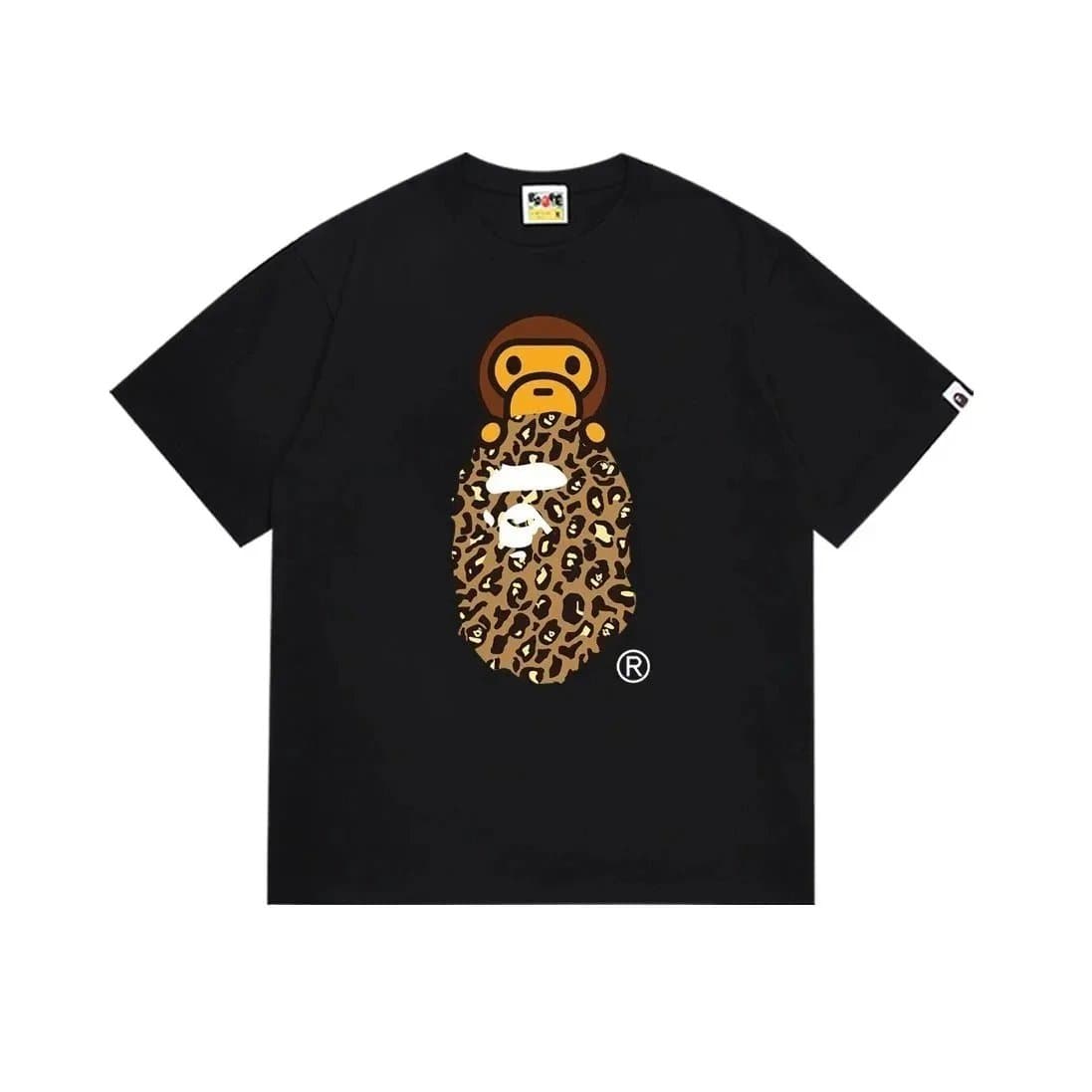 BAPE Graphic Tee Ape Head Repeat Print — 28