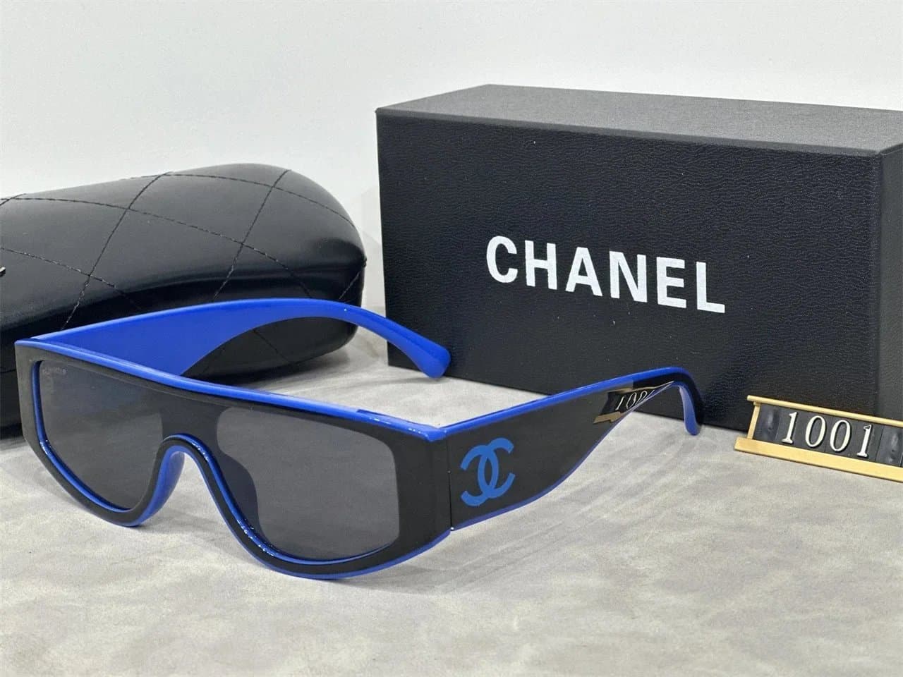 Chanel Sunglasses CC Logo Shield