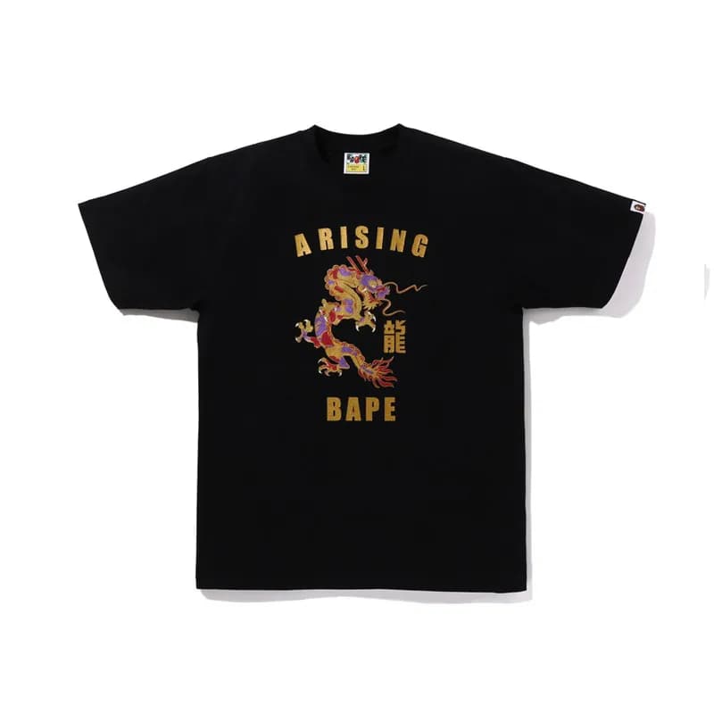 BAPE Ape Head Tee Camo Ape Logo — 727 black