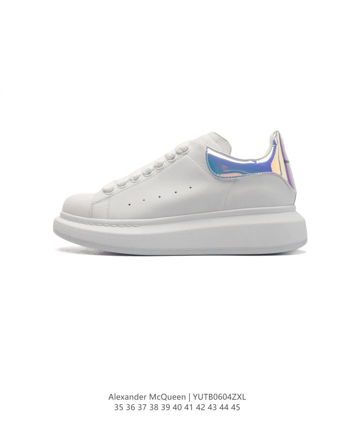 Alexander McQueen Oversized Sneaker White/Black — 15