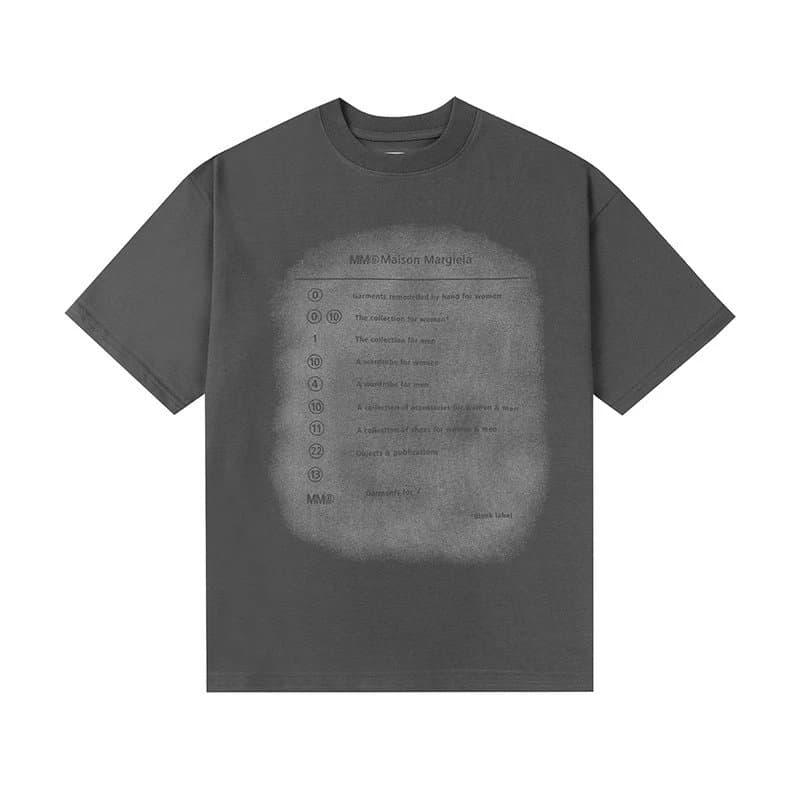 Maison Margiela Paint Splatter Tee Multi-Splatter — 692灰色