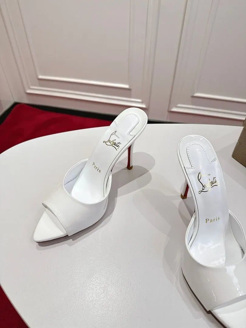 Christian Louboutin Pigalle Follies Mule Patent Leather