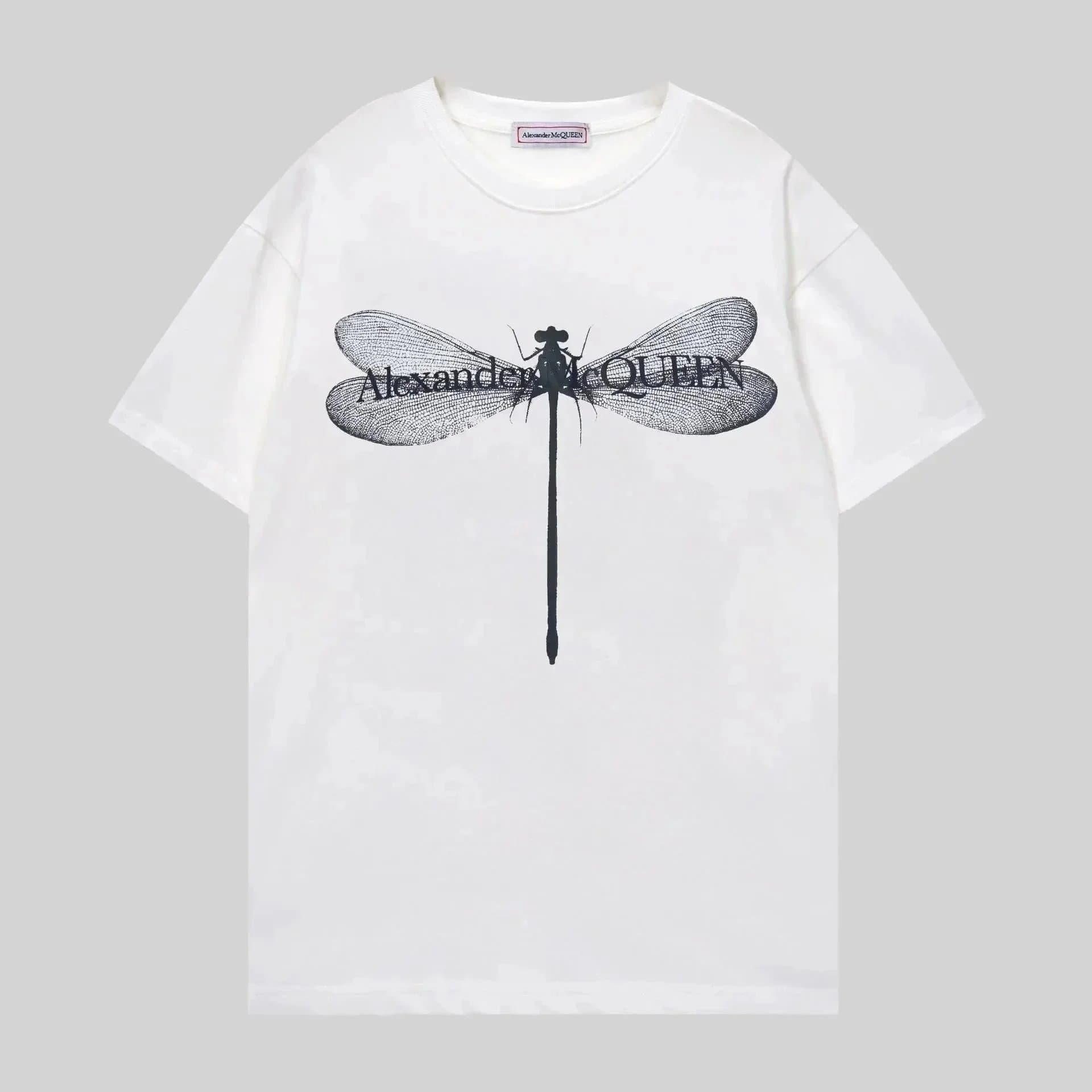 Alexander McQueen Skull Graphic Tee Arch Logo — G1097白