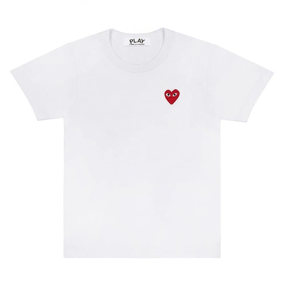 Comme des Garçons × BAPE Heart Tee Camo Heart — CJ14-白色