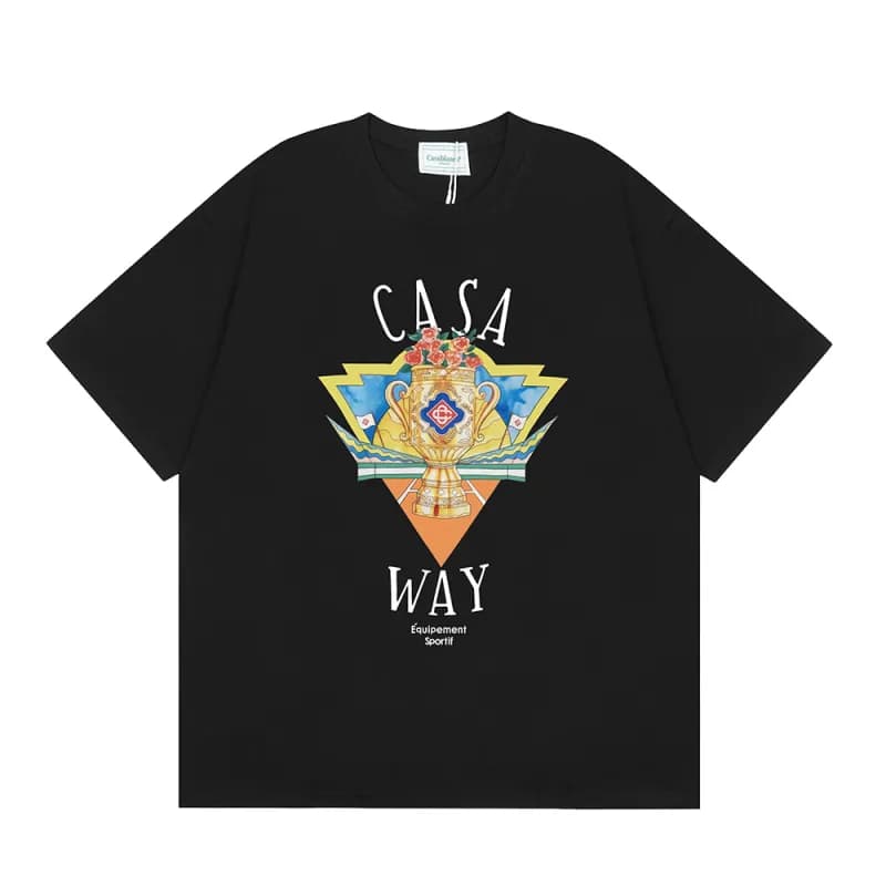 Casablanca Casa Blanca Graphic Tee Arch Print — 51黑色