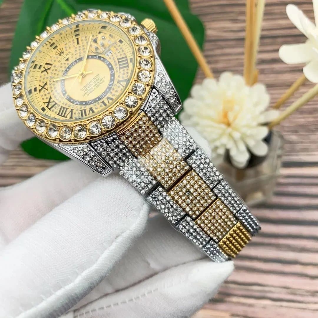 Rolex Submariner Date Ice Cube Diamond Pave