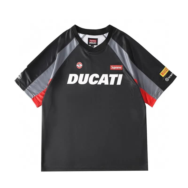 Supreme Ducati Racing Tee Black/Red/Grey
