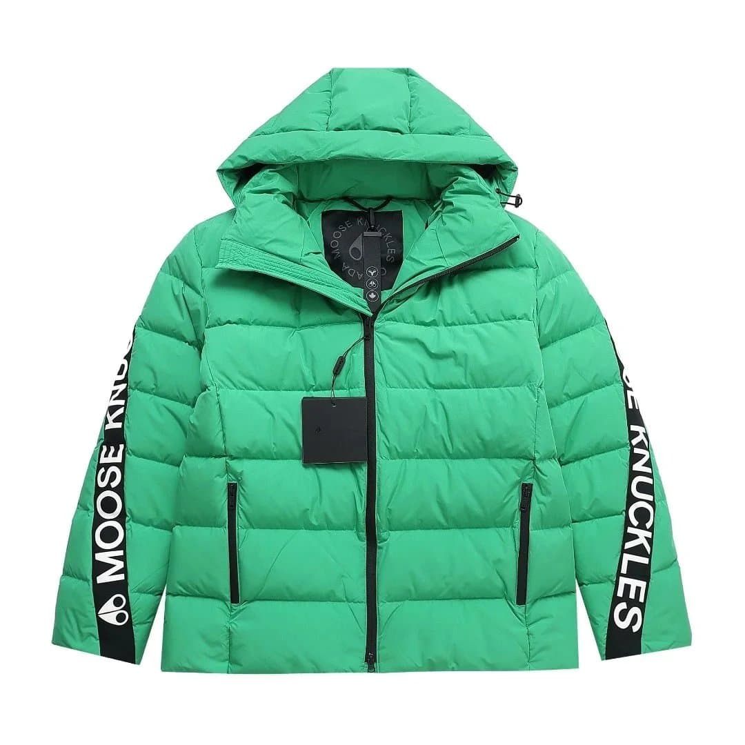 Canada Goose Puffer Jacket Logo Tape Sleeve
