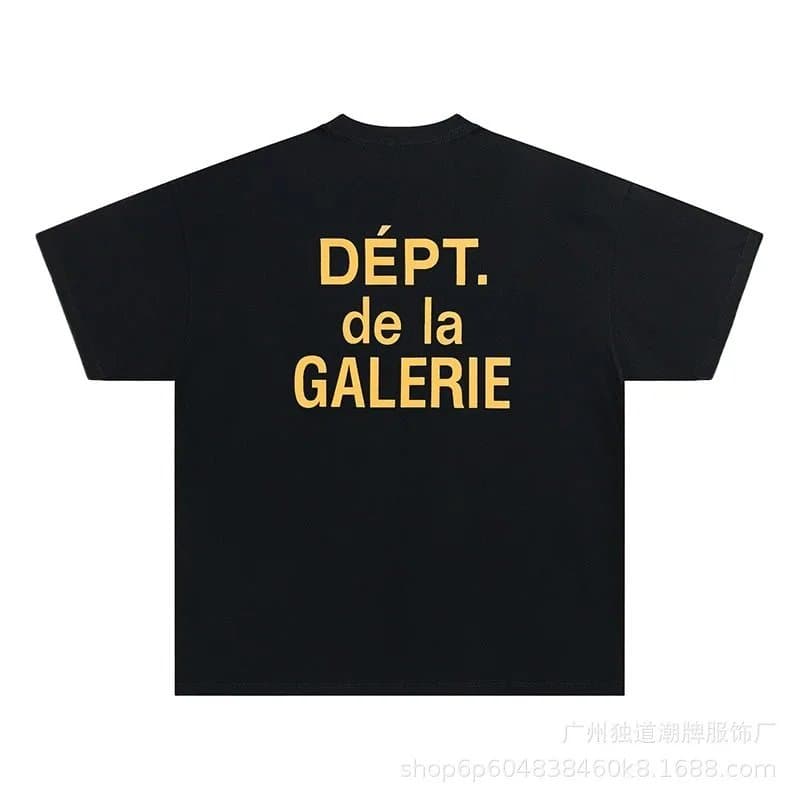 Gallery Dept. Graphic Tee Painted Portrait — 990黑黄