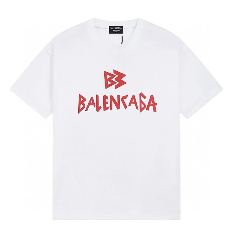 Balenciaga Digital Clock Tee 5:20 Print — 523白色