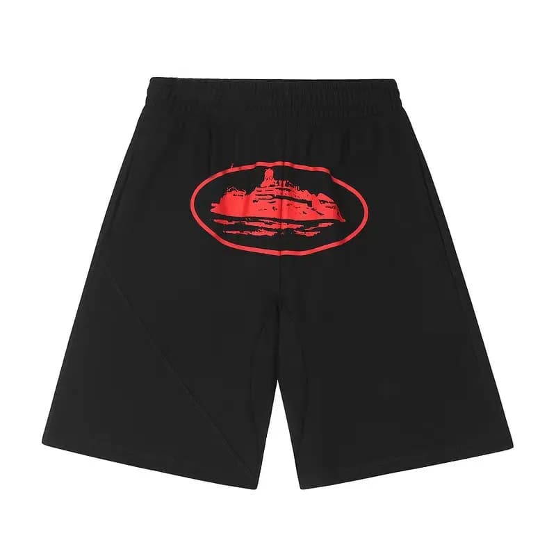 Gallery Dept. Jogger Yacht Logo — 黑色短裤【印红图】