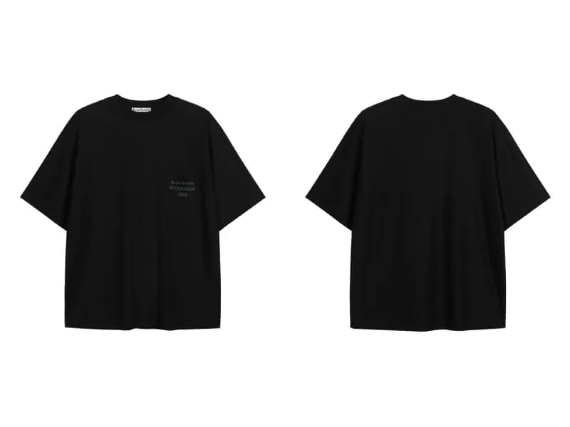 Amiri Oversized T-Shirt Embroidered Logo