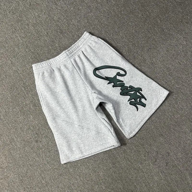 Corteiz Logo Shorts Star Logo — 805灰色