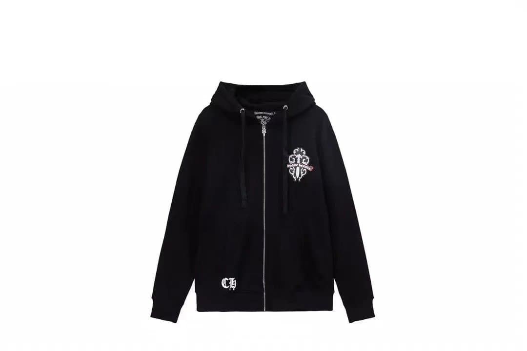 Chrome Hearts Hoodie Cross Logo Print — 4