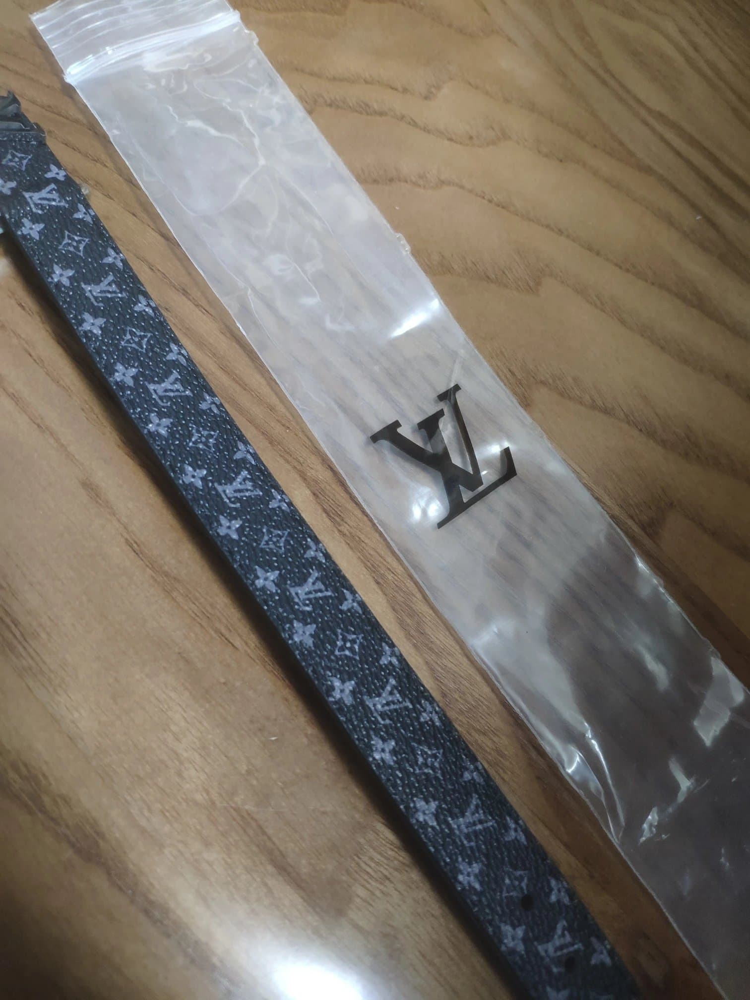 Louis Vuitton Monogram Belt LV Print