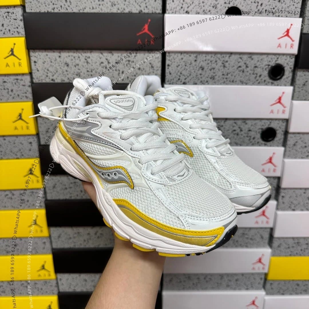 Saucony Gel-Kayano 14 White Yellow
