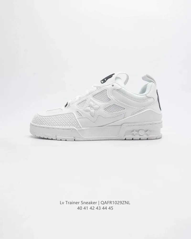 Louis Vuitton Trainer Sneaker Monogram Mesh