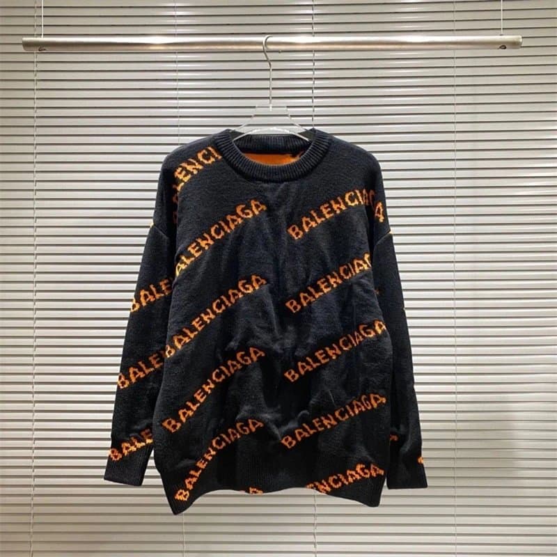 Dior Knit Sweater Oblique Logo Pattern — A15