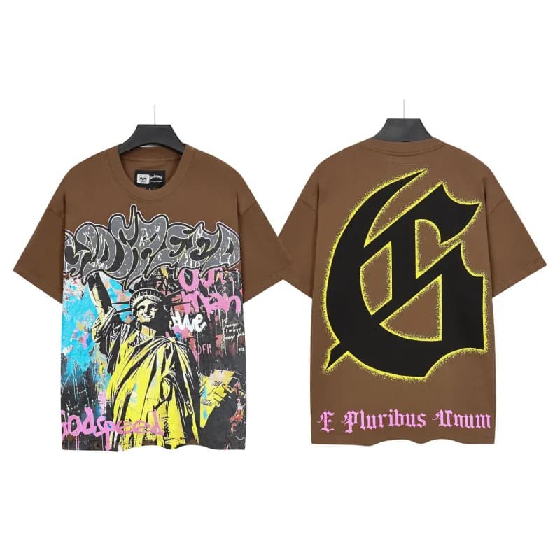 Gallery Dept. Graphic Tee Statue of Liberty Graffiti