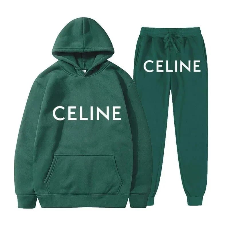 Celine Logo Joggers White Logo — 10