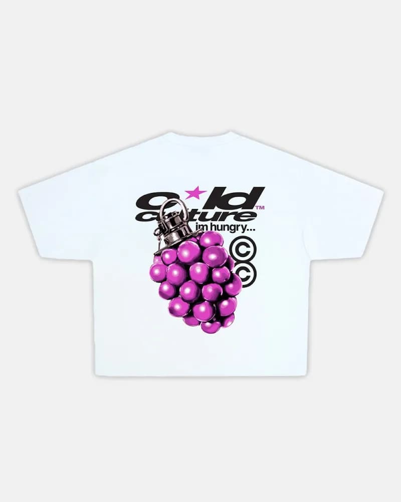 Graphic Tee Grape Grenade