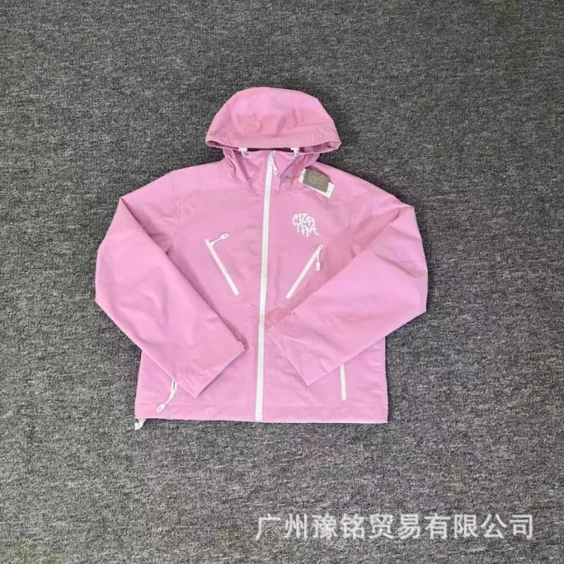 C.P. Company Goggle Jacket Pink with White Zippers