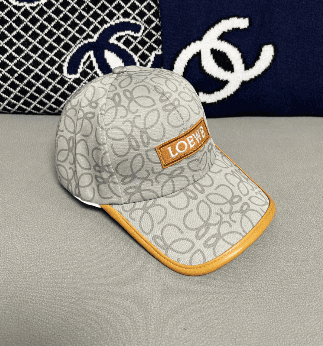 Loewe Baseball Cap Monogram Print